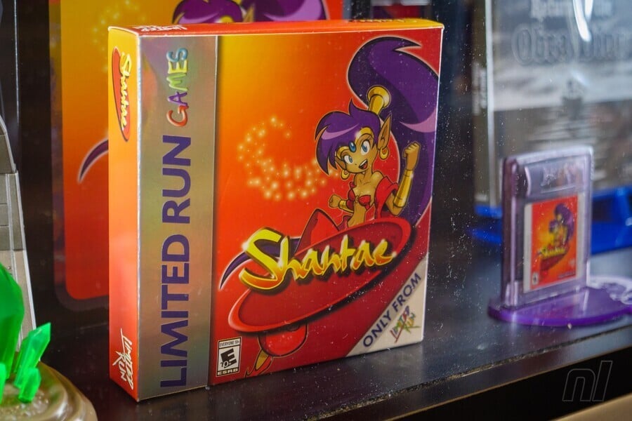 The Limited Run Games physical Game Boy Color re-release of Shantae