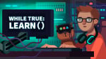 while True: learn() (Switch eShop)