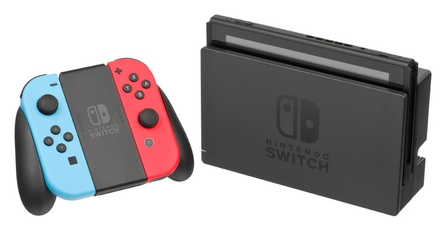 Nintendo Switch Dock and Joy-con Grip
