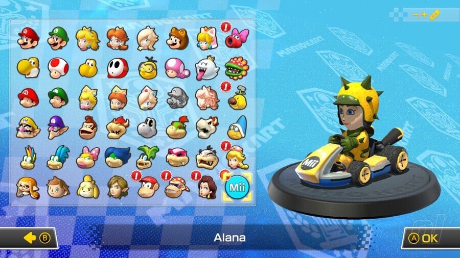 Mario Kart 8 Deluxe Booster Course Pass Wave 6 Mii Costume - Pokey Suit