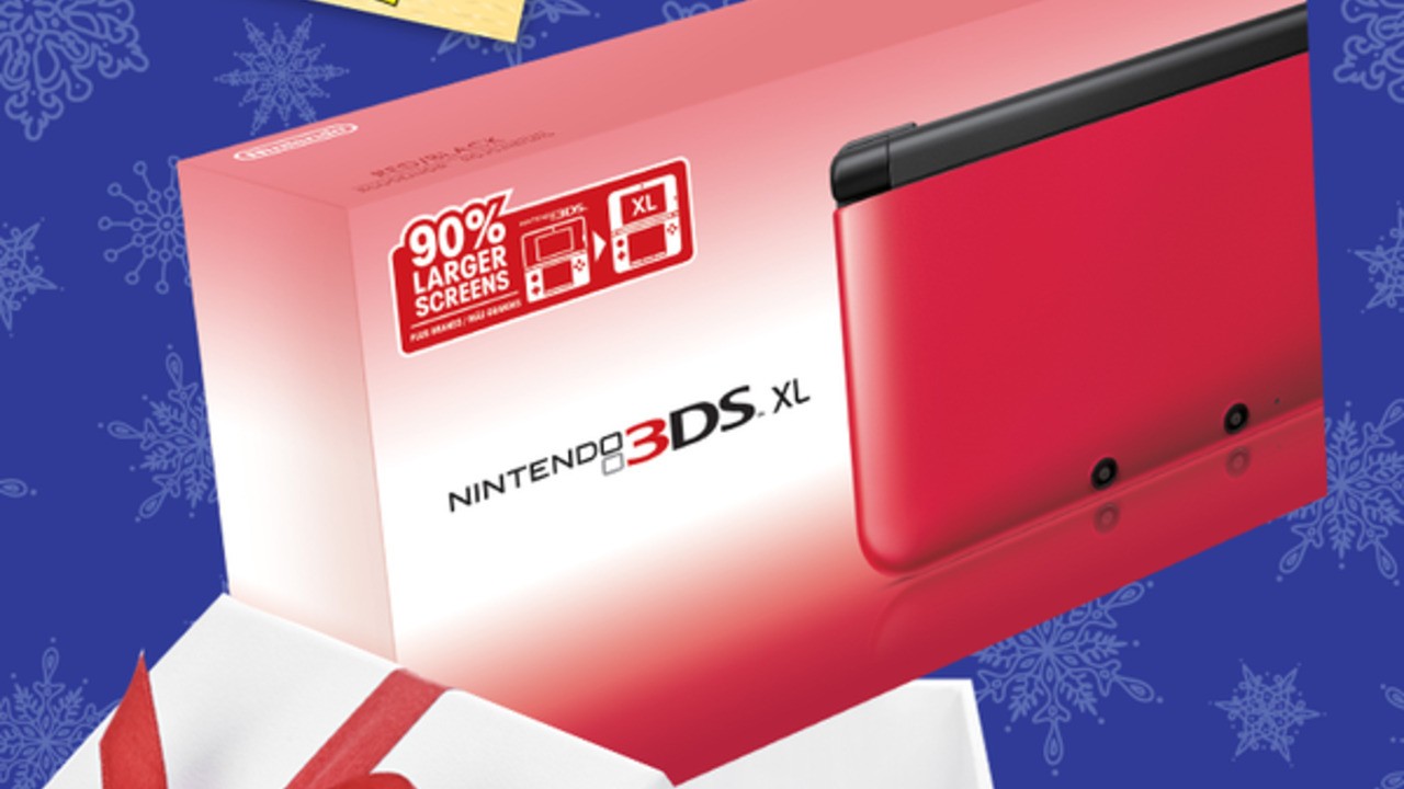 百思買截至12月13日，可享受3DS XL系統的50美元折扣