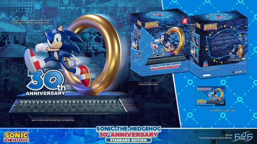 Sonic 30th First 4 Figures