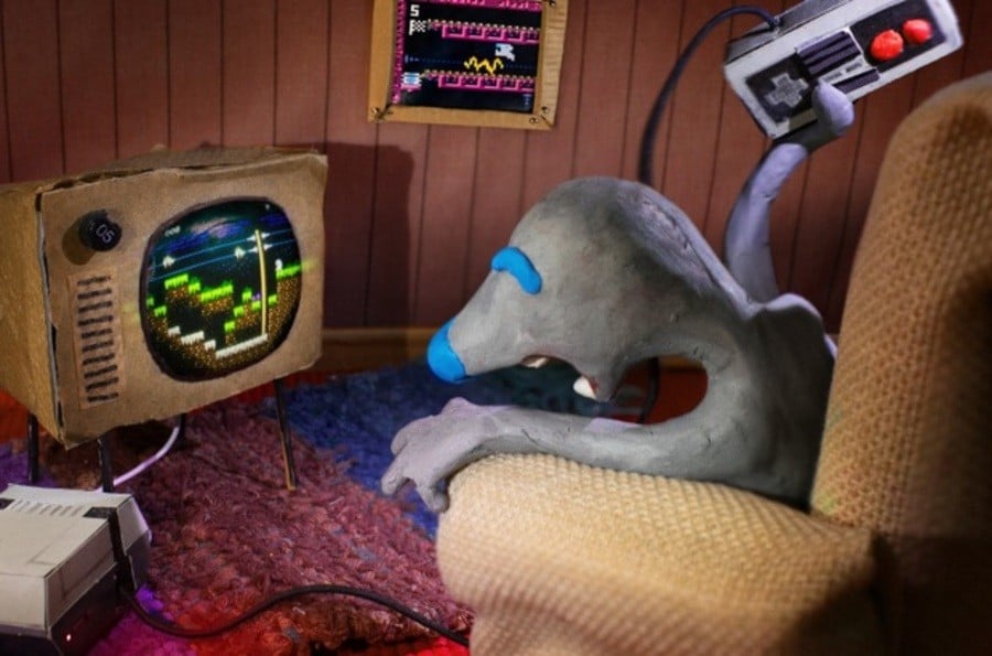Acak: Game NES 2021 ‘Slow Mole’ Mendapatkan Film Claymation yang Aneh