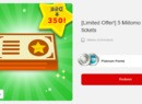 My Nintendo Discount Applied to Miitomo Drop Game Tickets Reward