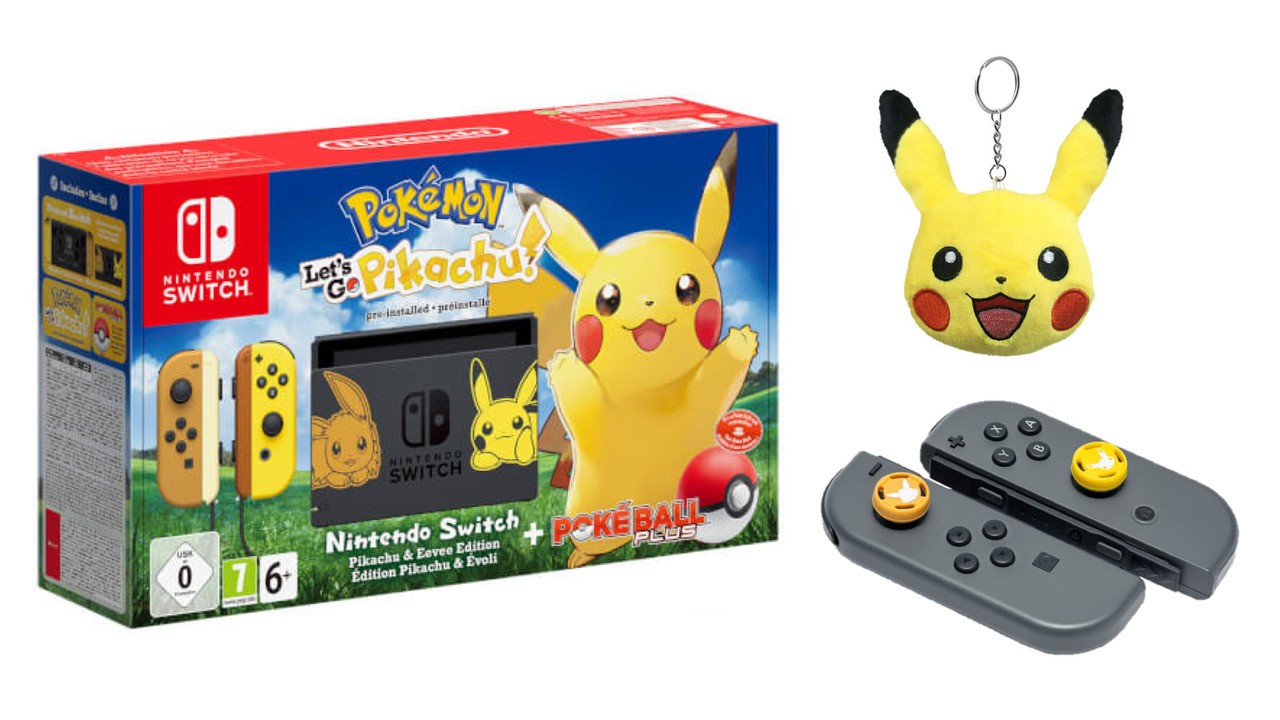 Pokémon Let's Go Switch Bundle With Extra Goodies Available Now From Nintendo UK Store | Life