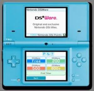 JUNK Nintendo DSi LL Console BLUE UTL-001 LCD Not working