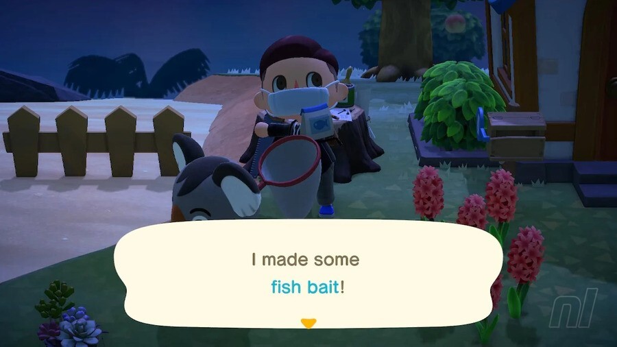 Crafting Fish Bait Animal Crossing New Horizons