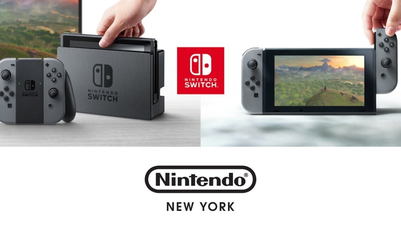 Nintendo NY商店進行Nintendo Switch演示文稿的主機篩選