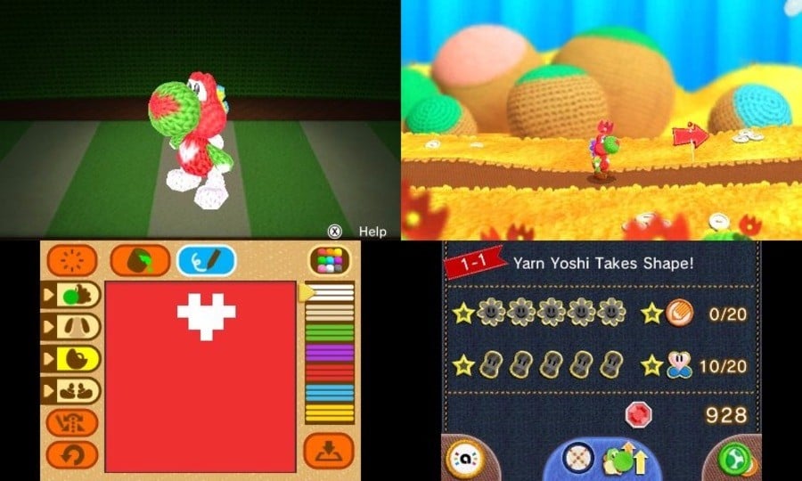 Poochy and Yoshi's Woolly World Will Let You Create Custom Yoshi 
