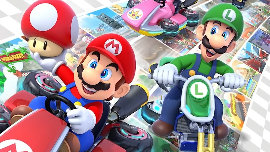 Video: Mario Kart 8 Deluxe Version 4.0.0 Side-By-Side Comparison (Switch 2 & Switch)