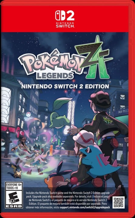 Pokémon Legends: Z-A Box Art - Switch 2