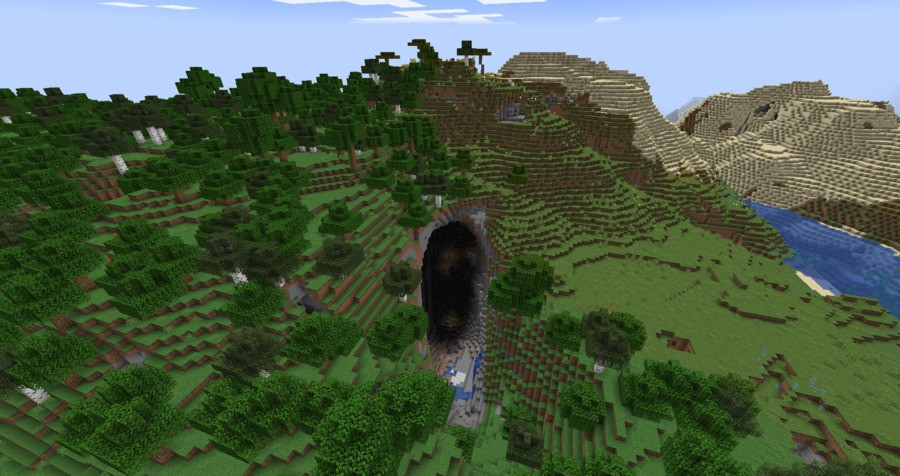Minecraft Caves & Cliffs 1.18 snapshot