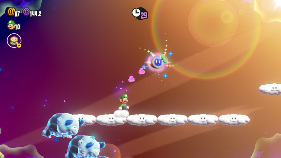 Super Mario Bros. Wonder: World 1-4 - Bulrush Coming Through 11