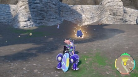 All Wild Tera Pokémon Locations > The Teal Mask DLC - Kitakami Region > Paradise Barrens Wild Tera Pokémon > Wild Tera Nosepass - 1 of 2