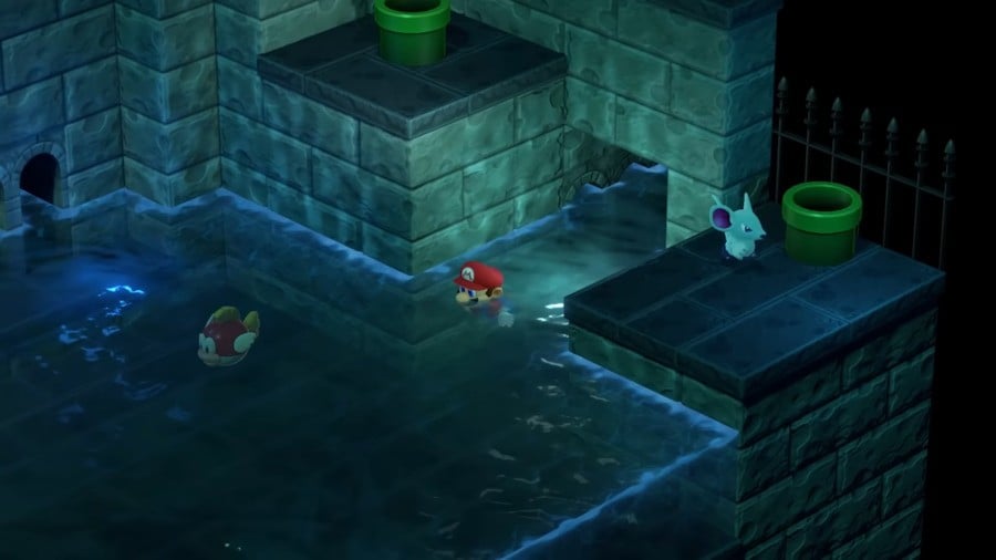 Sewer Super Mario RPG