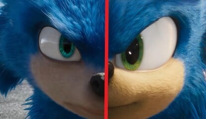 Sonic Movie Trailer Comparison Pics - Check Out Before And After Sonic's Redesign