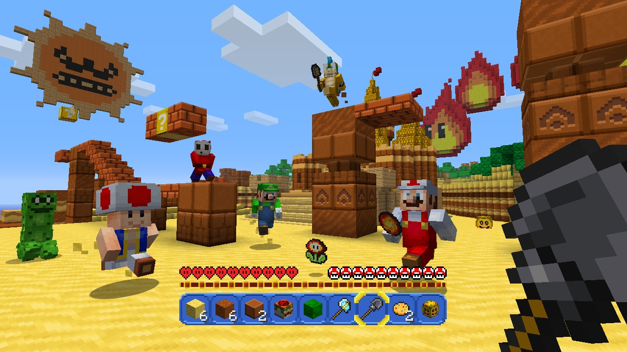 minecraft mario mashup pack xbox one