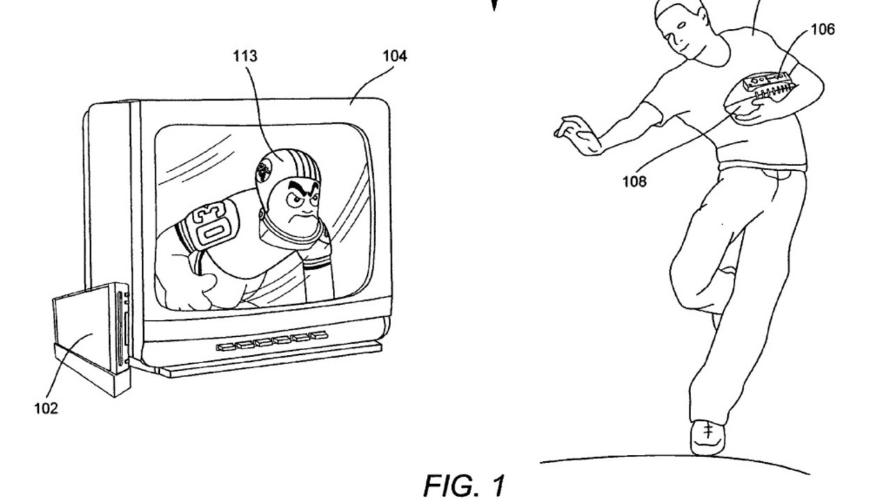 任天堂のさらなる悪ふざけがフットボールコントローラーの特許を明らかに