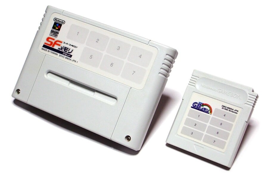 SF Memory Cassette And GB Memory Cartridge