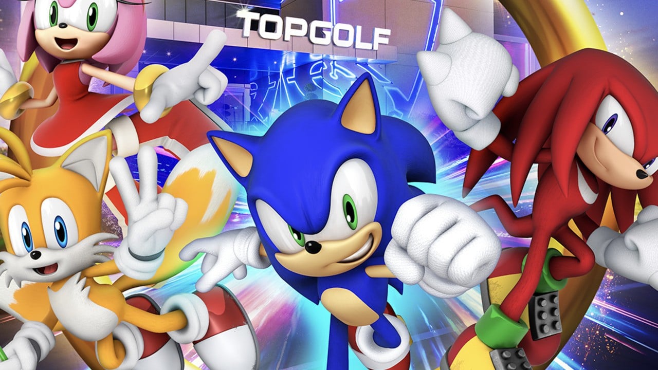 Sega發布了新的Sonic遊戲，是... Topgolf場地獨有的？