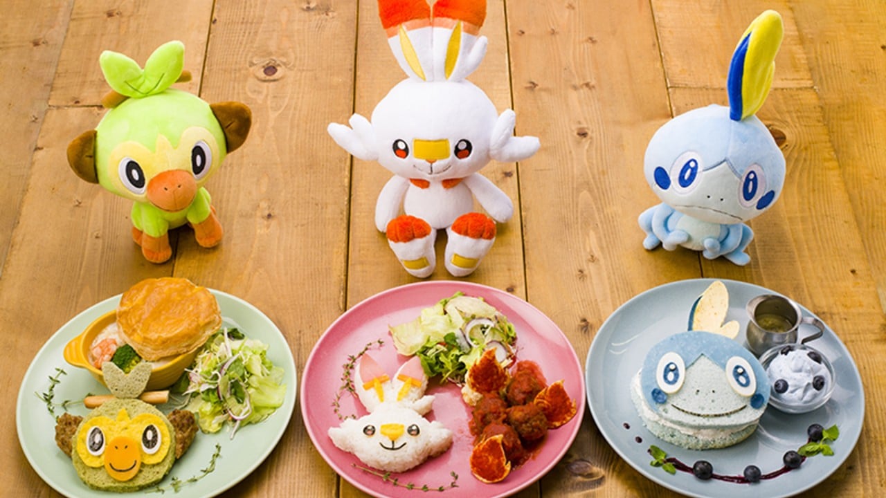 Japan's Pokémon Cafe Is Getting Creative With Its Sword And Shield Menu  Options