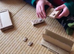 Japanese Kid Crafts Cardboard Nintendo Switch After Mother Refuses To Buy Him One