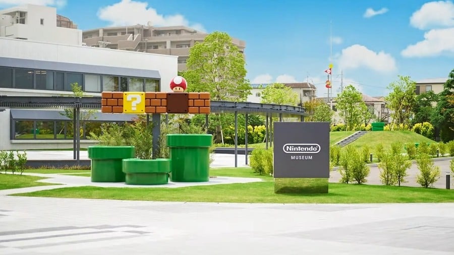 Nintendo Museum Outside