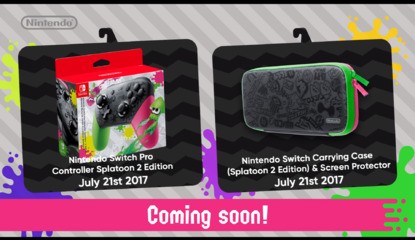 New Splatoon 2 Switch Accessories And Hardware Bundle Announced
