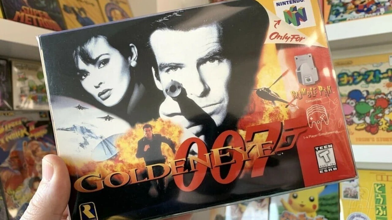 Nintendo 64 James Bond 007 GoldenEye N64 With box and one insert