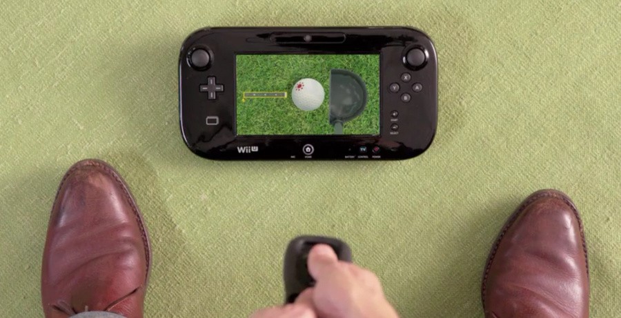 Agree with Wii Sports Club: Golfing on the Wii U with my dad