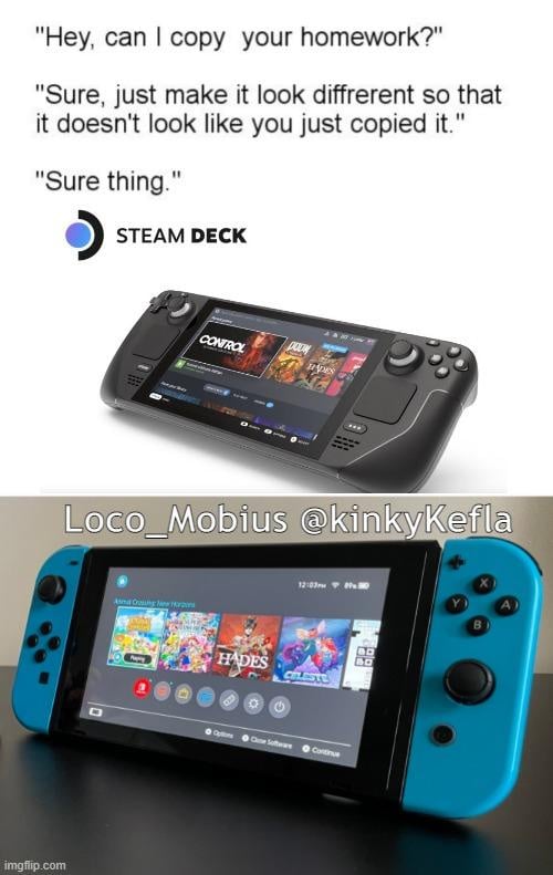 Random Switch Vs Steam Deck Memes Are A Thing Now Apparently Nintendo Life