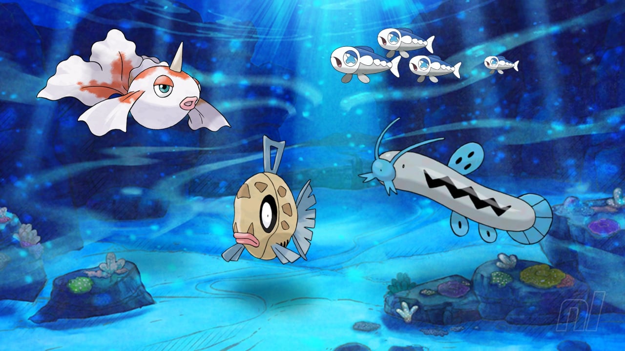 Top 5 Water Pokemon from Johto