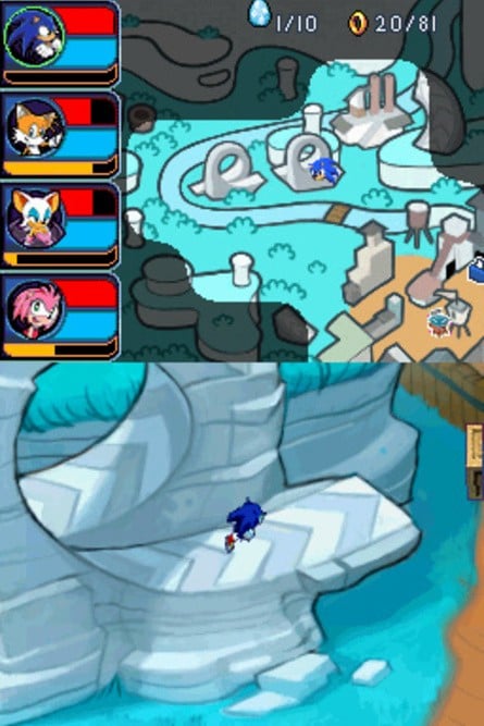 Whatever you think of Sonic Chronicles, it's a looker for a DS game!