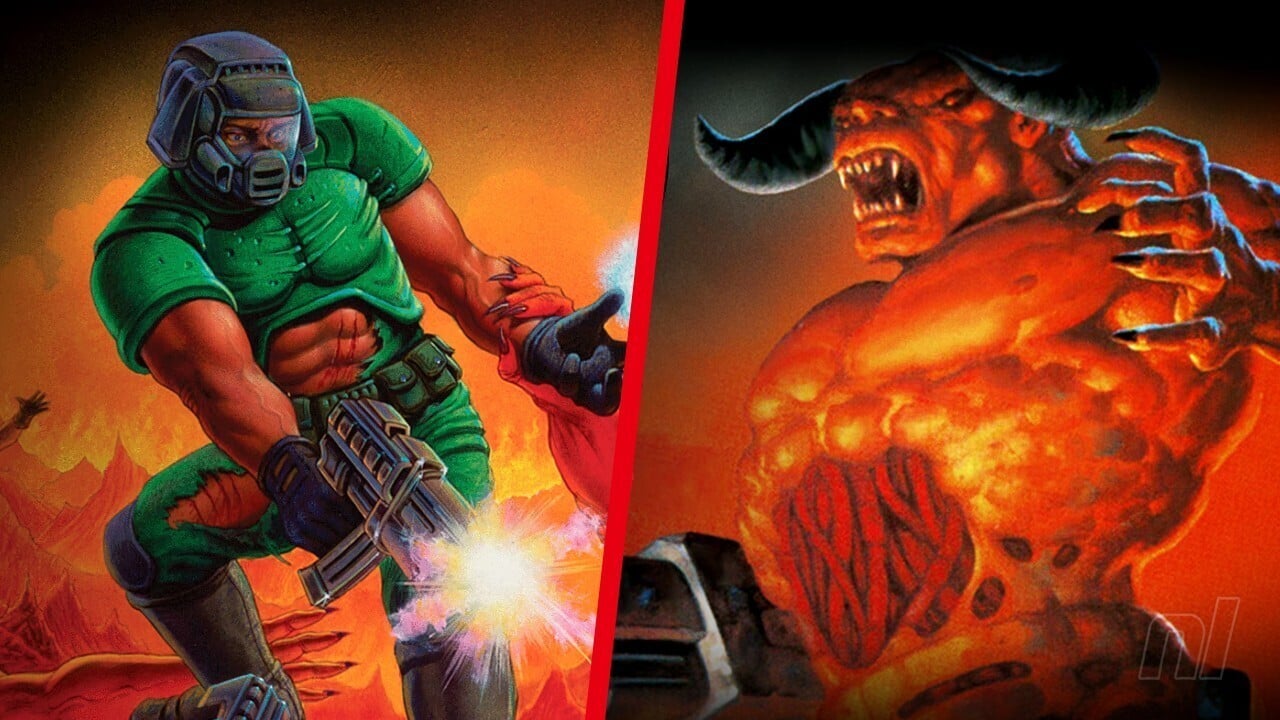 驚きです！ DOOM + DOOM II の新しい強化バージョンが Switch eShop に登場