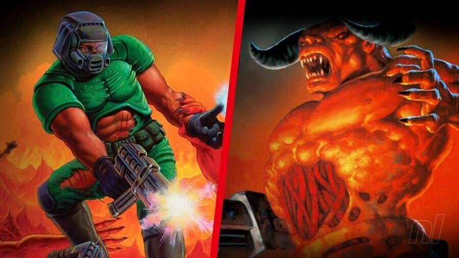 サプライズ！DOOM + DOOM II が Switch eShop で新しく強化されてリリース - Gamingdeputy Japan