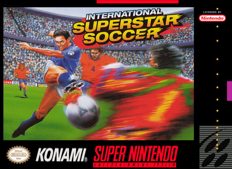 International Super Star Soccer + ISS Deluxe Boxed SNES RARE KONAMI