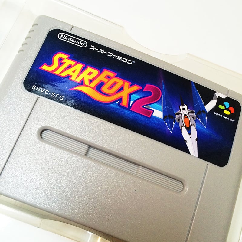 Star fox best sale 2 snes cartridge