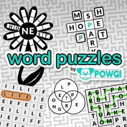 Word Puzzles by POWGI Cover