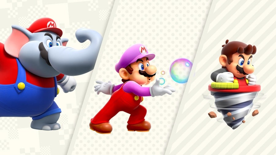 Three new power ups Mario Wonder