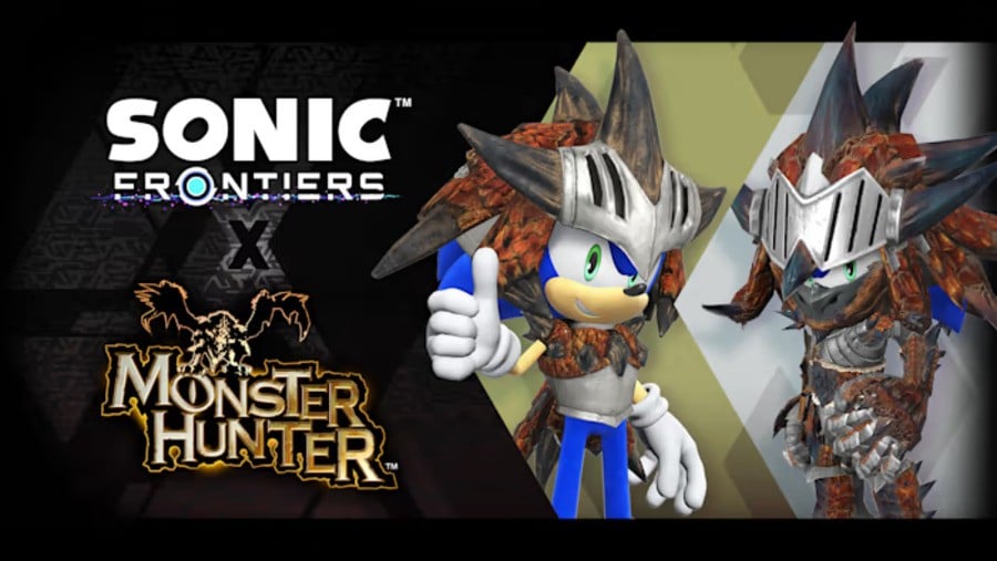 Sonic Frontiers Free Monster Hunter Collab DLC on November 10