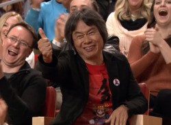 Shigeru Miyamoto's Samurai Mario Shirt Gets Excitable Speculation Up and Running