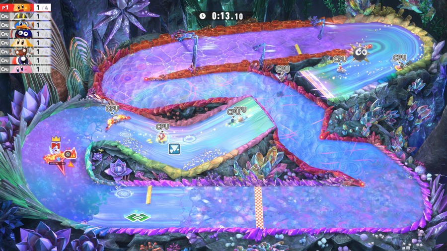 Kirby Air Riders Top Ride Track