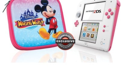 GameStop Confirms Exclusive "Peach Pink" 2DS System for the U.S.