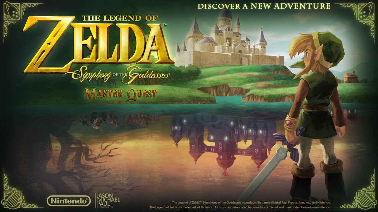 Zelda Ocarina of Time - Master Quest Title Music 