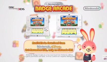 Nintendo Badge Arcade Trailer Seemingly Confirms All-White New 3DS XL For Euro Release