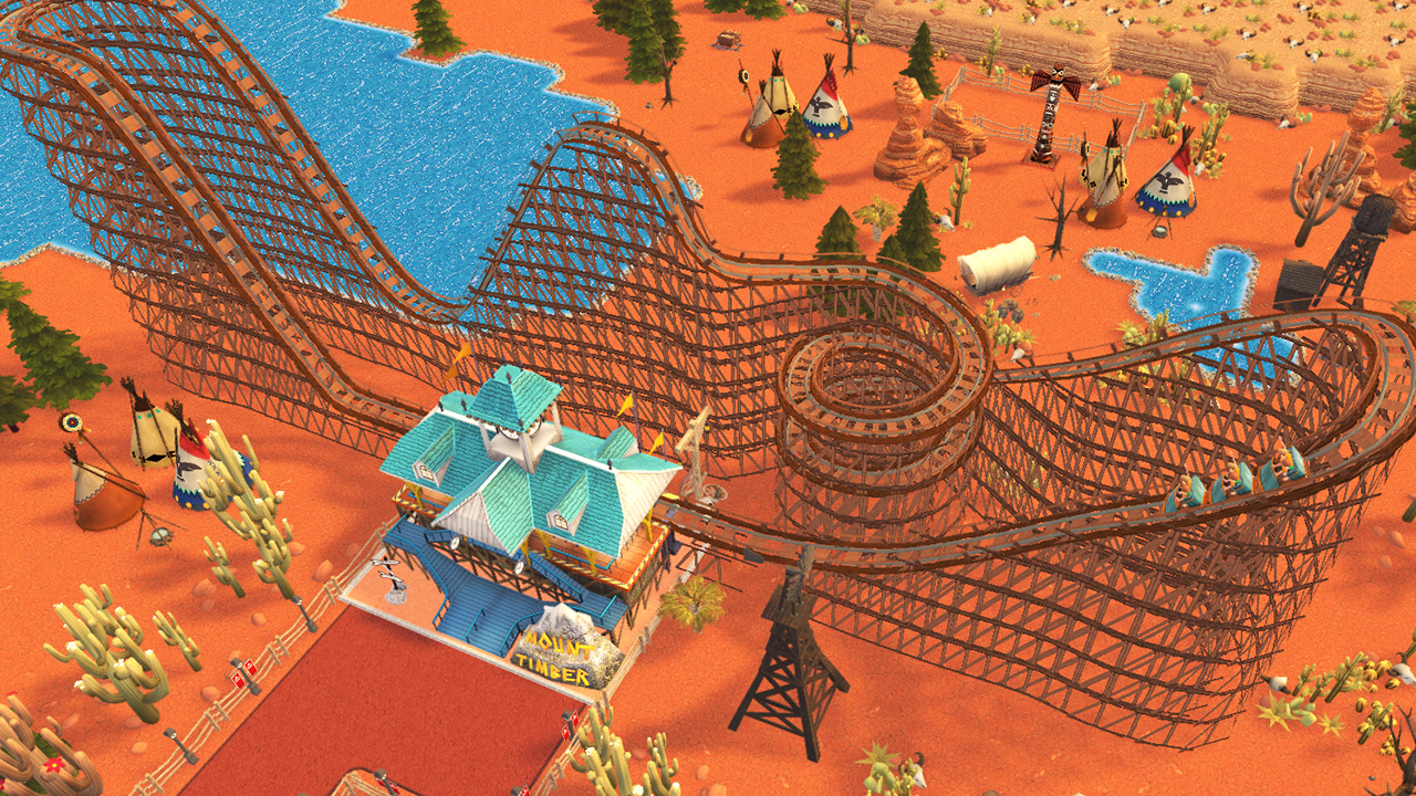 rollercoaster tycoon classic keep park clean