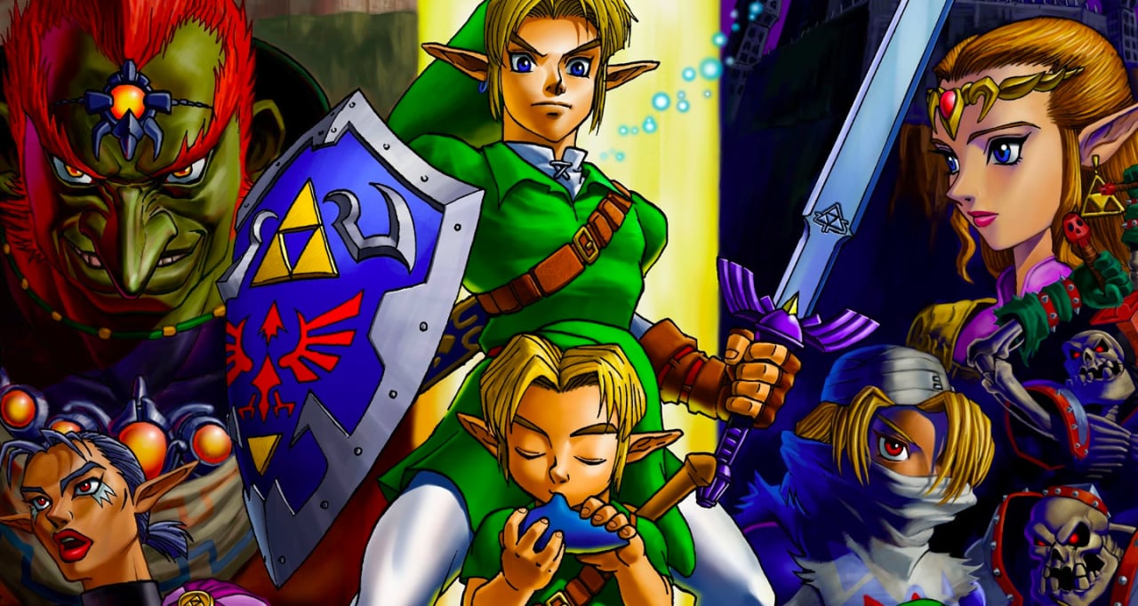 The legend of zelda ocarina of time master quest hi-res stock