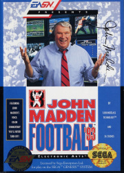 John Madden Football '93 Cover
