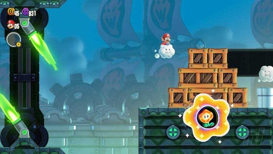 Super Mario Bros. Wonder: Petal Isles - Flying Battleship 6