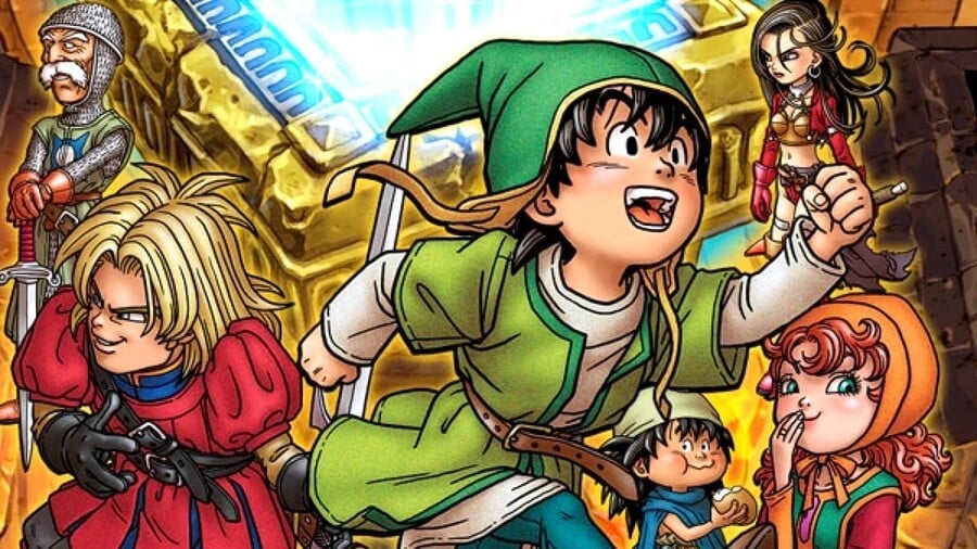 Dragon Quest VII Fragments of the Forgotten Past Official Art